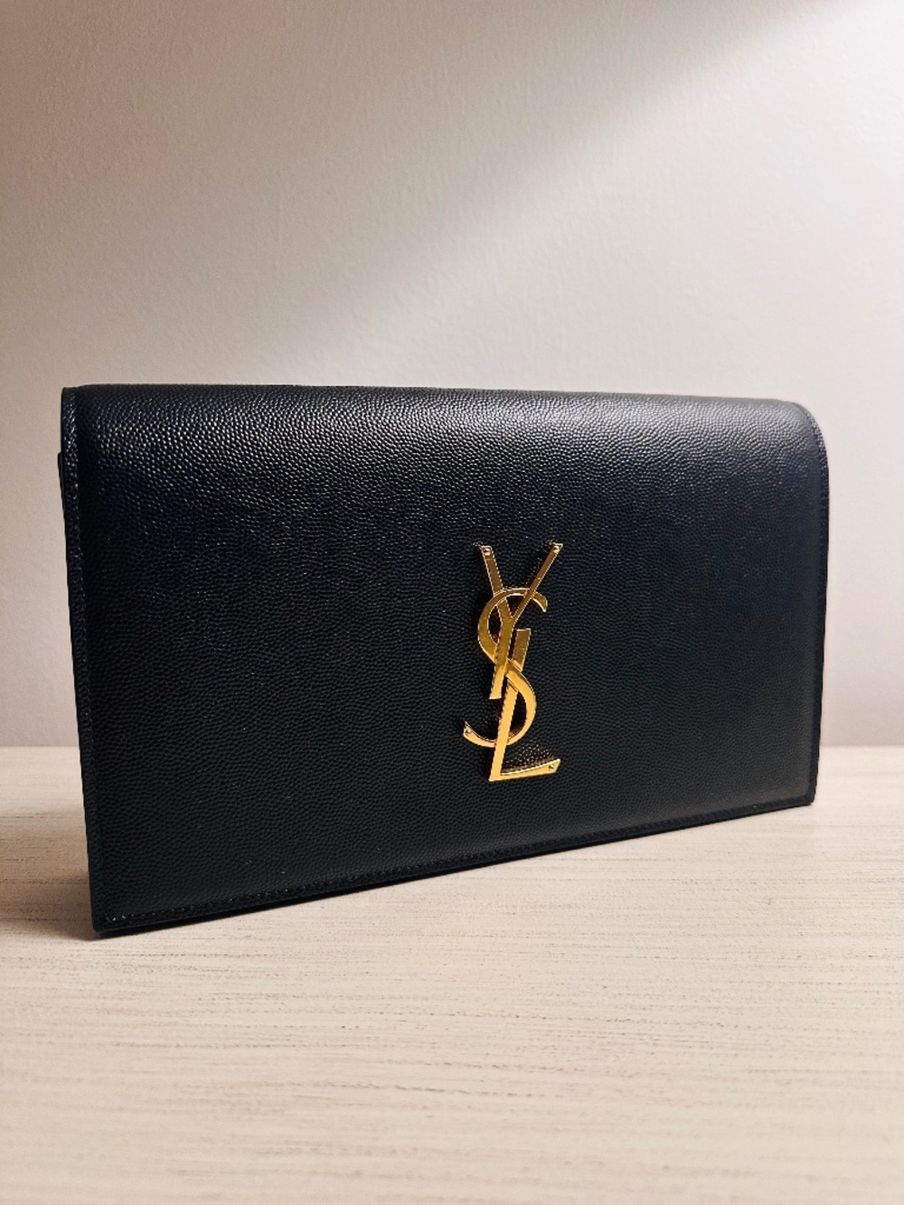 Saint Laurent Kate Clutch - Black